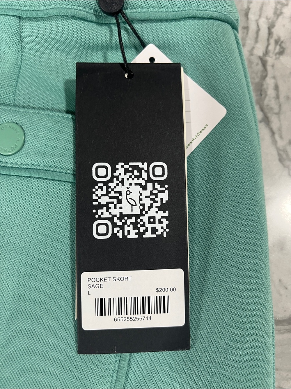 A. Putnam, Teal/Green/Jade Pocket Mini Skirt - Women's Skirt - Picture 4 of 7